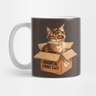 Adopt a Street Cat Mug